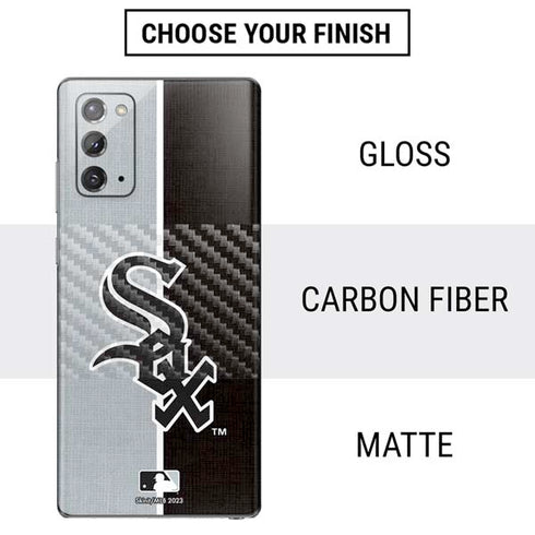 MLB Chicago White Sox Split Galaxy Note20 5G Skin
